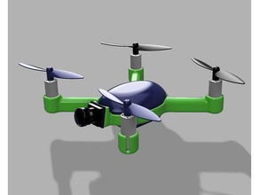 g-quad 110 r c vehicles diydrones drone drones racing fpv racer micro quadcopter miniquad mini quad frame quadrocopter 3d print model - Mito3D
