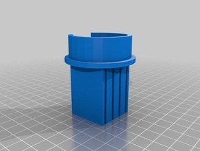 aquarium filter grobes material hobby aquarium-filter 3d print model - Mito3D