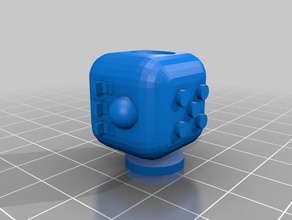 modelo fidget cubo A impressão 3d 3d print model - Mito3D
