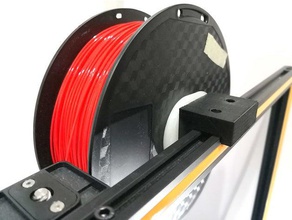 creality cr-10 parte superior de montaje soporte bobina v2 - fácil intercambio Impresora 3d accesorios filamento 3d print model - Mito3D