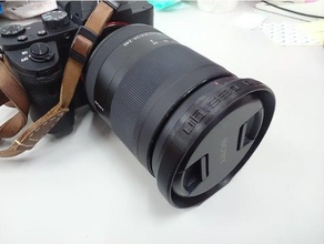 Stoßstange sony-Objektive, 72 mm Art Kamera Objektiv sony 3d print model - Mito3D