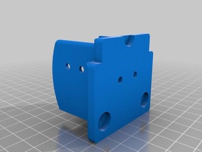tronxy x3 x3a e3d v6 j-head mount 5015 blower duct 3d printer parts e3dv6 hotend 3d print model - Mito3D