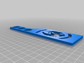 warmachine cygnar 7 inch template games 3d print model - Mito3D