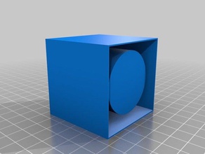 cubey delik saksılar kaplar küp geometrik bitki ekici 3d print model - Mito3D