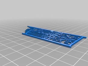iron gate 3d-drucken 3d print model - Mito3D