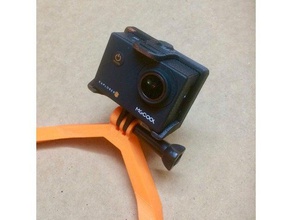 mgcool explorer montagem de câmera suporte cr-10 creality explorador a gopro 3d print model - Mito3D