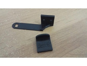 blocco di protezione del bambino - bambino, sicurezza serrature armadi 3d print model - Mito3D