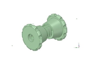 universal de cola adaptador Impresora 3d accesorios filamento soporte bobina titular la 3d print model - Mito3D