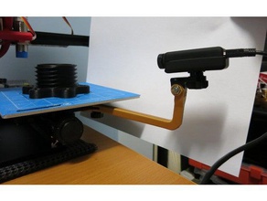 ender 2-Bett-Kamerahalter - gopro 3d Drucker Zubehör Bett montieren Kamera-Halterung creality 2 mount 3d print model - Mito3D