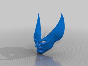 wolverine máscara traje 3d print model - Mito3D