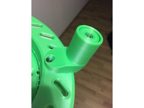 airsoft pellet bearing kite reel winder - handle sport & outdoors 3d print model - Mito3D