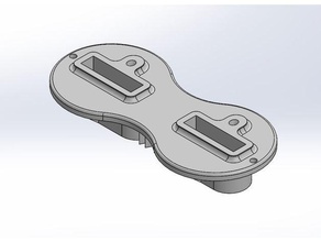 fcs caixa de fusão A impressão 3d fin surf prancha 3d print model - Mito3D