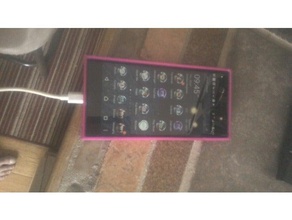 sony xperia xa1 ultra case mobile phone 3d print model - Mito3D