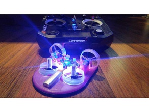 tiny whoov lite- low profile inductrix hovercraft r c vehicles blade whoop whoover 3d print model - Mito3D