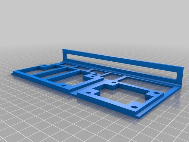 m508 caso il consiglio principale telaio alluminiun mosfet La stampa 3d 3D print model - Mito3D