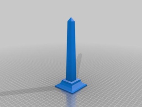 obelisco v10 art antico egitto egiziano egittologia piramide 3d print model - Mito3D
