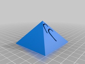 sofie piramit v2 3d baskı 3d print model - Mito3D