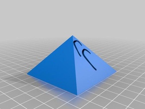 sofie Pyramide v2 3d-drucken 3d print model - Mito3D