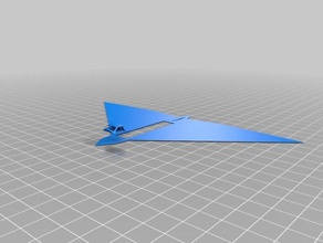 whd uçak 3d baskı 3d print model - Mito3D