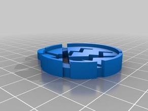 Wassermann Schlüsselanhänger keychain 3d print model - Mito3D