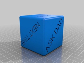 decision maker toy & game accessories 3d print model - Mito3D