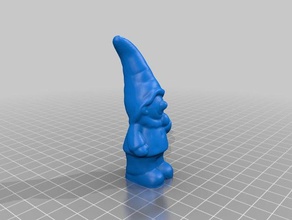 garden gnome - 3d scan scans & replicas scanner scanning deco decoration diy fantasy figure figurine miniature toy toys 3d print model - Mito3D