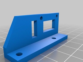 sunhokey z axis adjustment screw mount 3d printer parts prusa i3 z-adjustment 3d print model - Mito3D