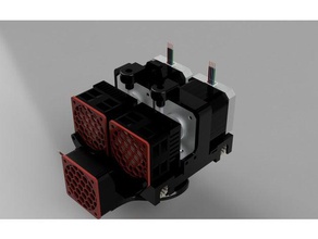 malyan m180 flexion dual extruder x-carriage 3d printer parts 3d print model - Mito3D