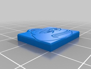 teşekkürler mem kurbağa 3d baskı karanlık 3d print model - Mito3D
