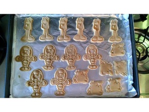 homestar runner cookie cutter set 1 3d printing bubs coach z cookies homestarrunner king town marzipan poop smith strong bad mad sad strongbad strongbar strongmad strongsad cheat tragdor 3d print model - Mito3D