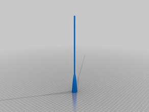 practice baton music 3d print model - Mito3D