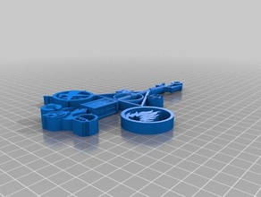 mixed-fandoms Schlüsselanhänger fandoms 3d print model - Mito3D