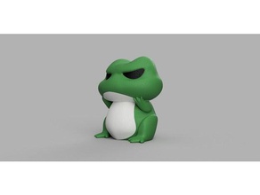 travel frog animals 3d print model - Mito3D