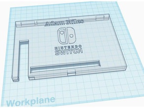 nintendo switch case v1 3d printing 3d print model - Mito3D