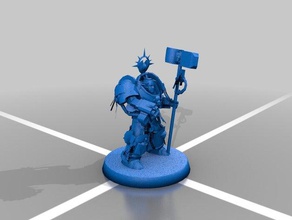 grey knights grand master Spielzeug & Spiele 40k 3d print model - Mito3D