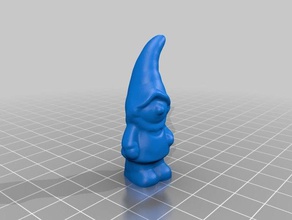 garden gnome - 3d scan creatures scanner scanning figure figurine mini miniature miniatures 3d print model - Mito3D
