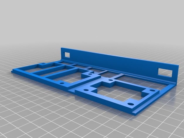 m508 Fall Hauptplatine Rahmen alluminiun mosfet 3d-drucken 3D print model - Mito3D