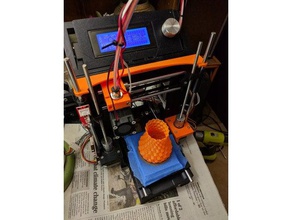 3dtje free floating z axis top 3d printer parts mini wobble 3d print model - Mito3D