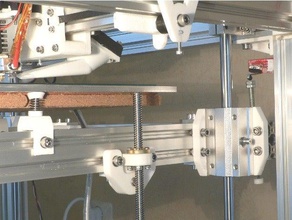 d-bot-linear-z-guide 3d-Drucker Teile core xy d-bot linear die z-Achse 3d print model - Mito3D