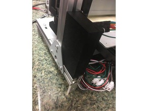 Kabel-TV-box Aluminium-extrusion 3d Drucker Zubehör aluminium-Profil box 3d print model - Mito3D