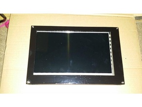 odroid-vu7 vu7+ screen frame computer odroid case touchscreen vu7 3d print model - Mito3D