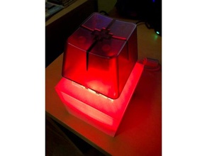 bigswitch + arduino nano 12 2812b neopixel ring Lampe - Elektronik led-Licht Licht Licht-Schalter ws2812 ws2812b 3d print model - Mito3D
