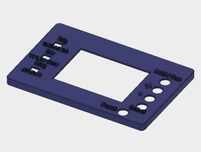 digital oscilloscope case parts 3d print model - Mito3D