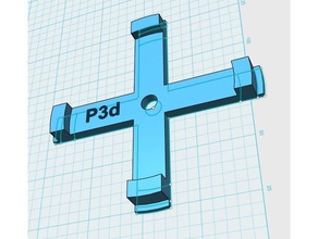 makara tutucu 97mm 8mm adaptör 3d yazıcı aksesuarları 3d print model - Mito3D