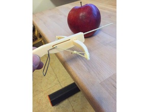 most powerful toothpick crossbow thingiverse robbin hood toys & games 3d print model - Mito3D