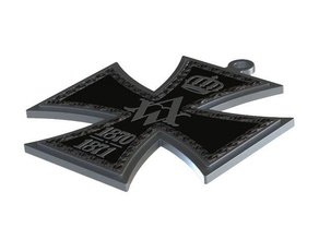 verdienstkreuz fur frauen jungfrauen de la moda cruz decoración distinción hierro medalla orden recompensa 3d print model - Mito3D