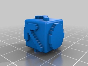 minecraft zar 3d baskı 3d print model - Mito3D