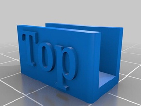 clip vitre Bett 3d Drucker Zubehör 3d print model - Mito3D