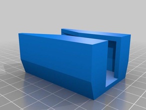 einfache Fernbedienung Mauer stehen 3d-drucken 3d print model - Mito3D