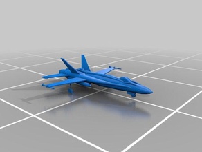 blueangelsmodel A impressão 3d blue angels 3d print model - Mito3D